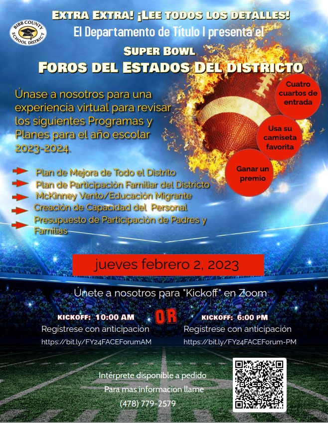 Weaver Seminole Parents,

Please click the newsletter to register to attend the State of the District Forums.

English and Spanish Version
smore.com/3d5ph