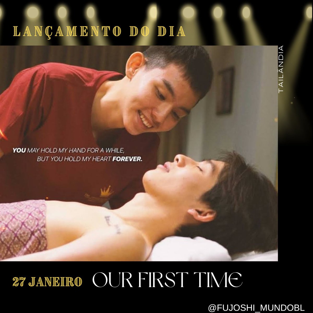 fujoshi_mundobl's tweet photo. O Lançamento de hoje é um Filme 'Our First Time'
País: Tailândia
Director: Nicchi Nitchapoom Chaianun
Produção: WayuFilm
Plataforma: Youtube 27/01 para Membros e 29/01 para Premiere
#boysloveseries #blseries #boyslove #WayuFilm #ThaiBL #ourfirsttime https://t.co/xN09dpLFuN