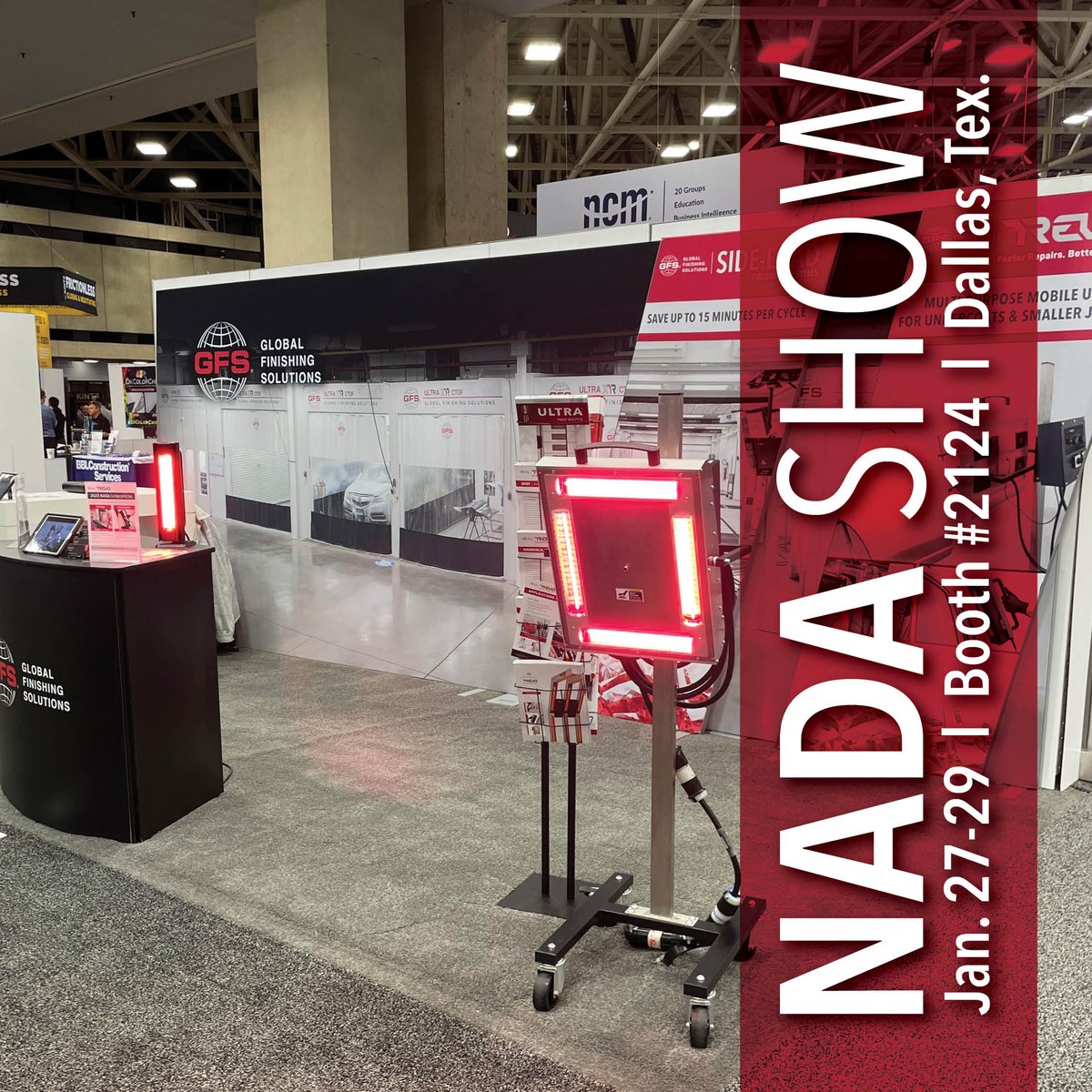 globalfinishing's tweet photo. GFS is proud to be attending The NADA Show in Dallas, Texas. Visit us at Booth #2124, today through Sunday. #NADASHOW https://t.co/mcKBNmZvWO