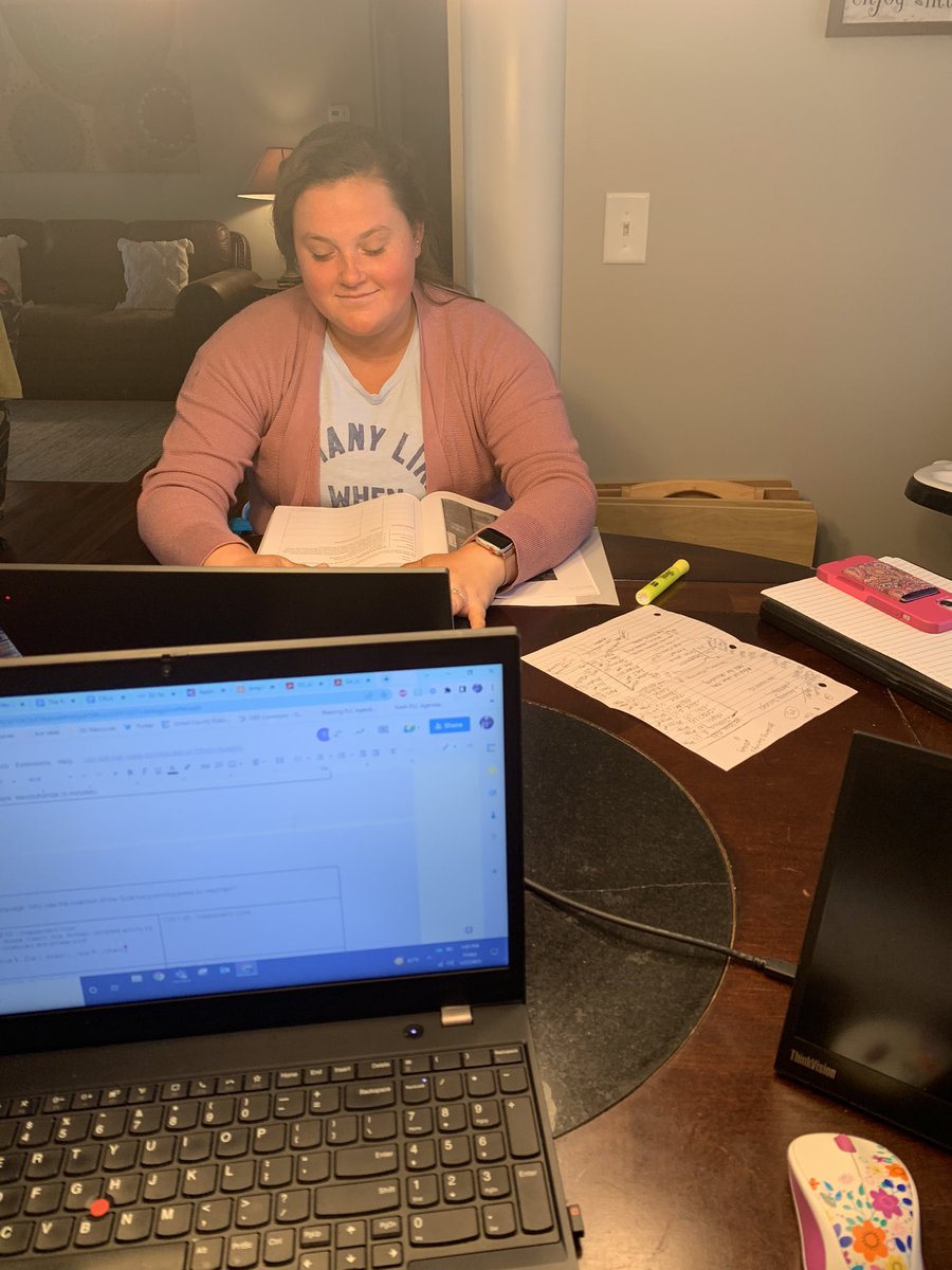 emilymphillips2's tweet photo. The MOST productive work from home day! Presented LETRS U3P2 and now working with our wonderful 5th grade ELA teacher to get ready for the @Amplify #CKLA Reformation unit. @JenniferDeaton7 @UnionESNC @AGHoulihan @Renee_McKinnon1 https://t.co/CYR8LVAB1v