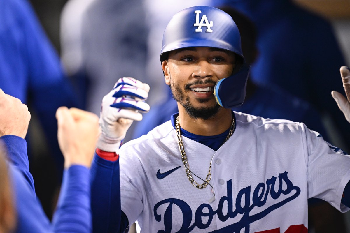 Mookie Betts, the All-Star, MVP and 300-game bowler, is aiming to make a difference for children with his inaugural LA charity event — a bowling extravaganza on Feb 8. Story🔗dodgers.mlblogs.com/mookie-betts-s…