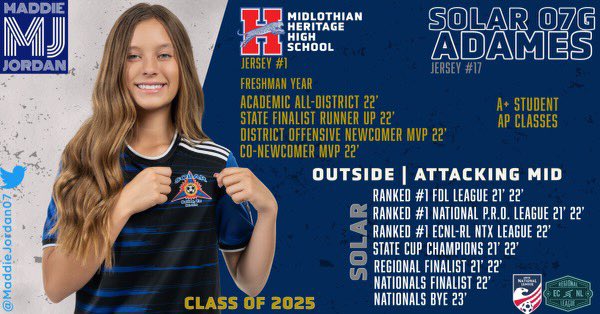 Maddie Jordan “MJ” tweet media