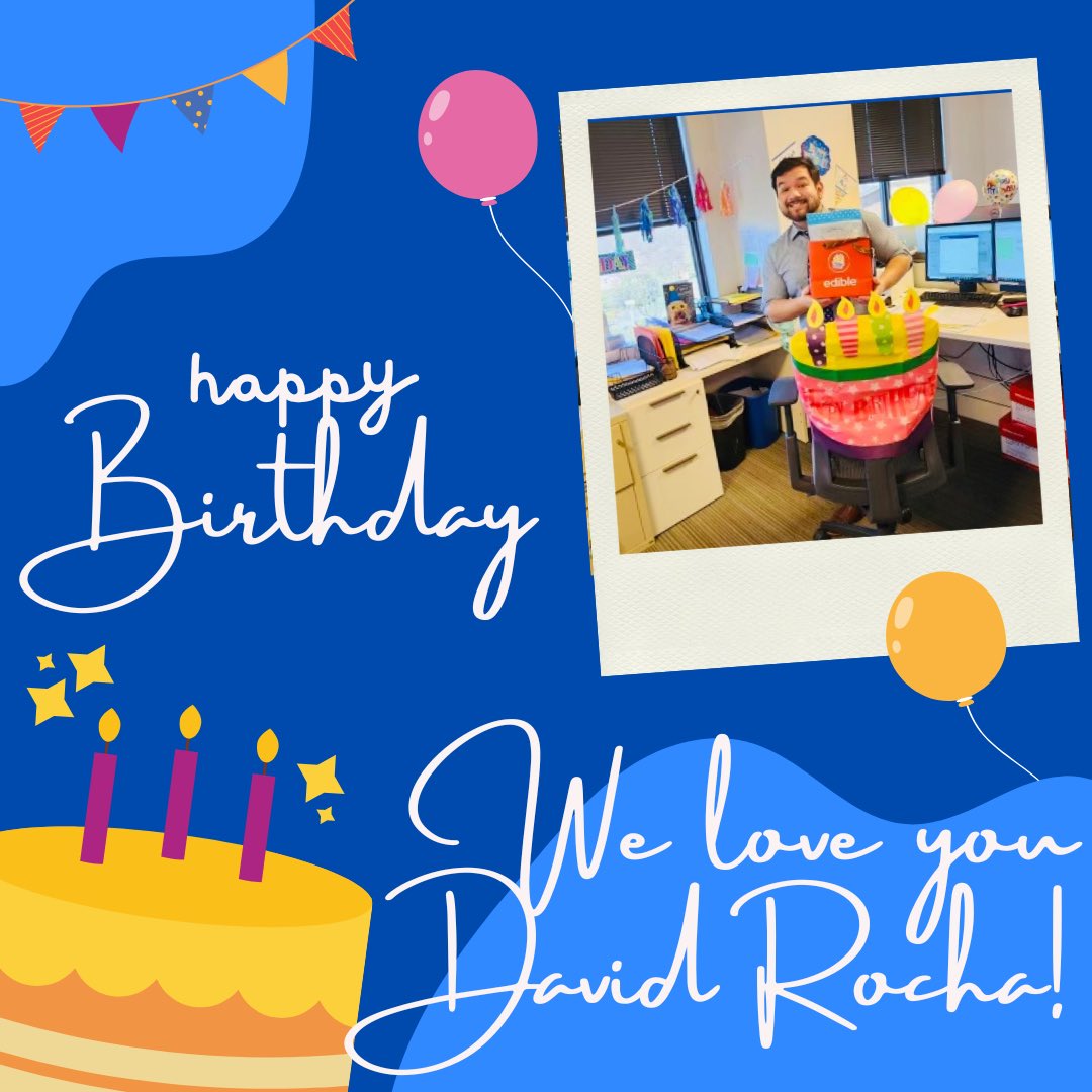 AIBinc's tweet photo. Happy #AIBirthday to David Rocha over @DriveSewell! 🎉🥳🎂 We #LoveYaDavid! #OneAIB #TITLEDIRECT #TITLEGENIUS https://t.co/nvMqrOFu8K
