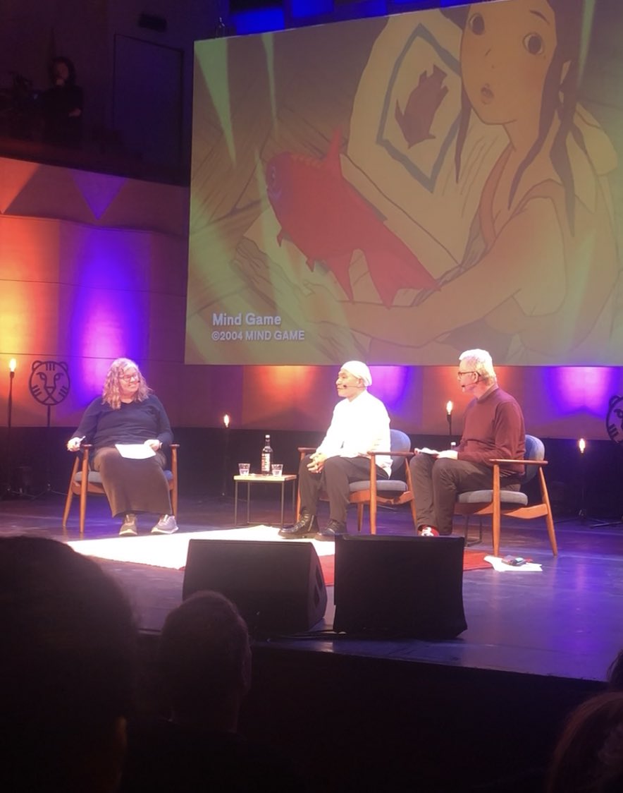 TaiyoOne's tweet image. I TALKED TOO AND SAW @masaakiyuasa. Clap NOW!
#iffr2023 #anime