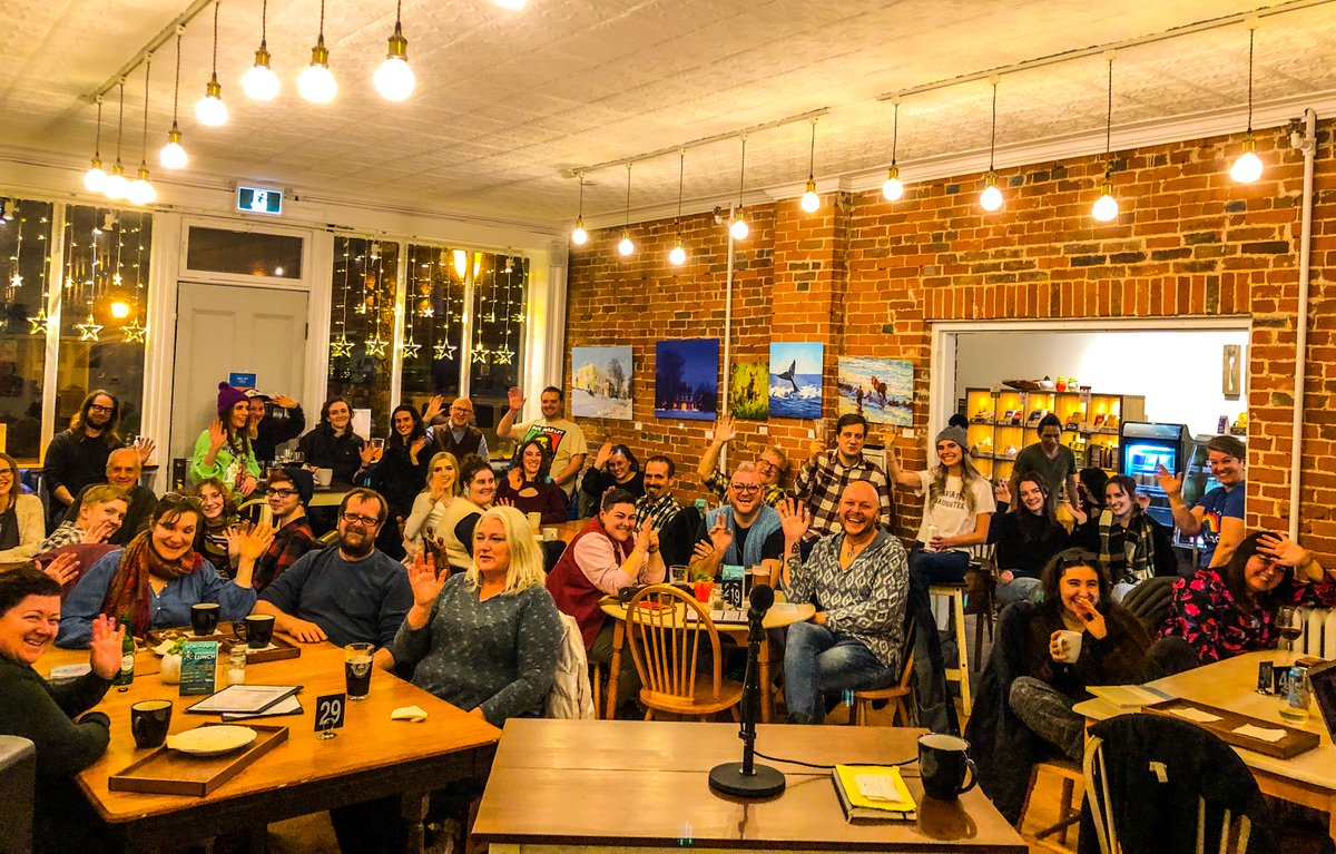 We didn't think it was possible to top our November Open Mic but our January one may have done it! 
The local writing community is bursting with talent and the PEIWG is honoured to provide a platform for such skilled and dedicated writers. 
Next Open Mic is Feb 23rd SAVE THE DATE