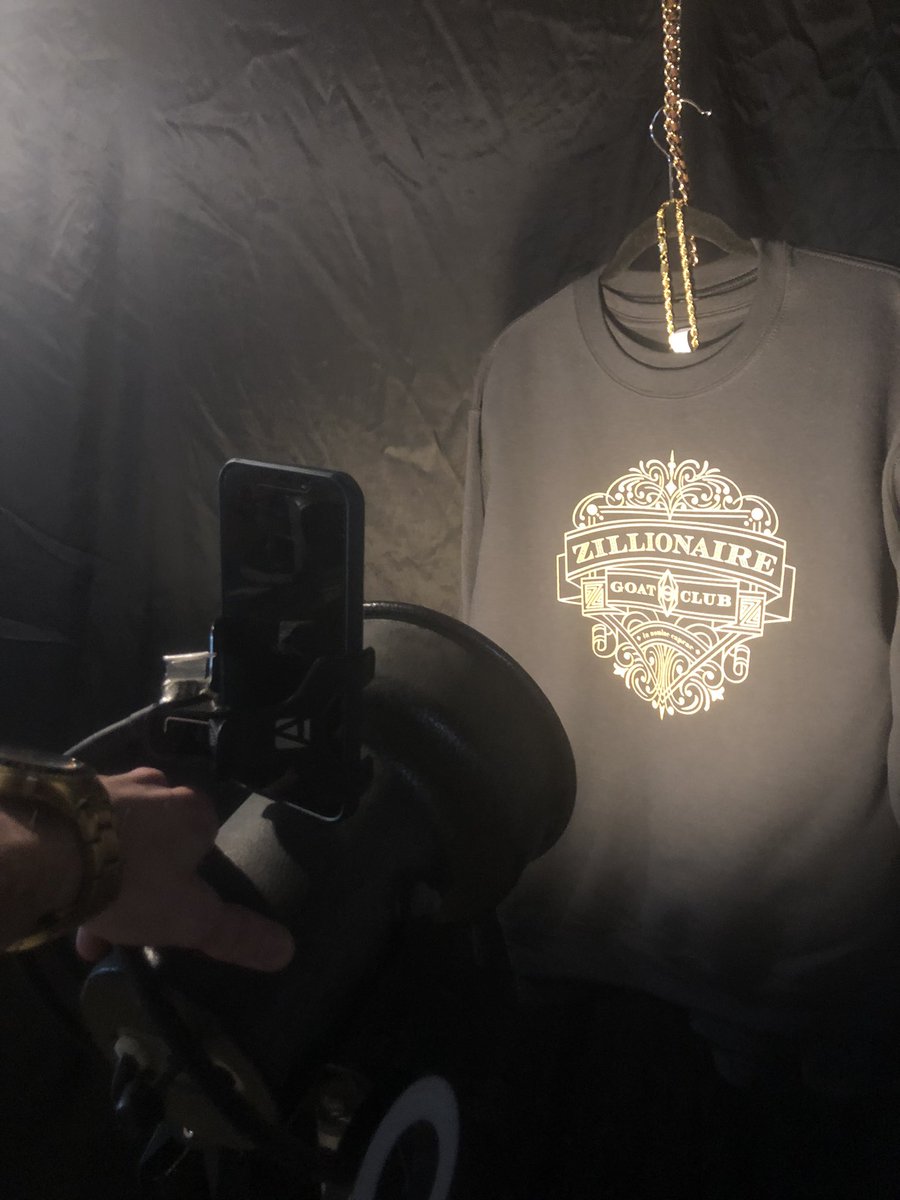 Strawman_17's tweet image. Work with what ya got 😉📷
@ZillionaireGoat merch is fuckin mint, if you don't know now you know
Grab a goat get 40% off for life
New merch to come!
More pictures to come!
#ZGC