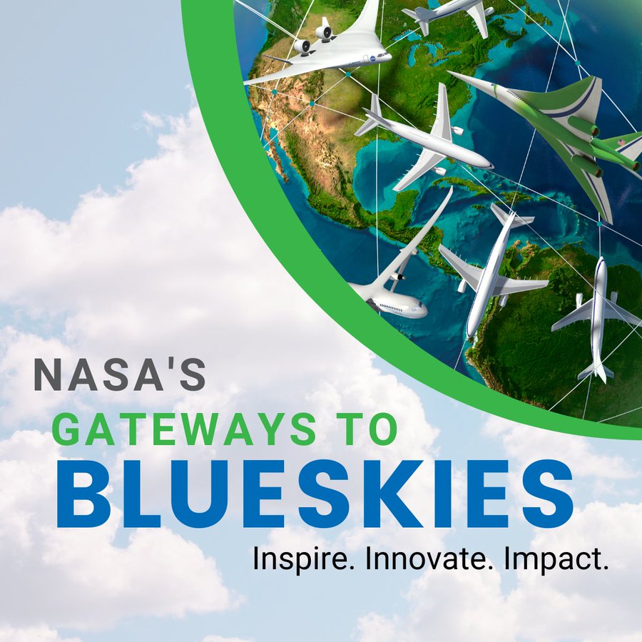 Ready to identify clean aviation energy sources &amp; analyze lifecycle climate impacts to help achieve aggressive net-zero aviation emissions? Entries in the <a href="/NASAaero/">NASA Aeronautics</a> 2023 Blue Skies Competition are due Feb. 28.

✈️ Be the future. Start today! Learn more at blueskies.nianet.org.