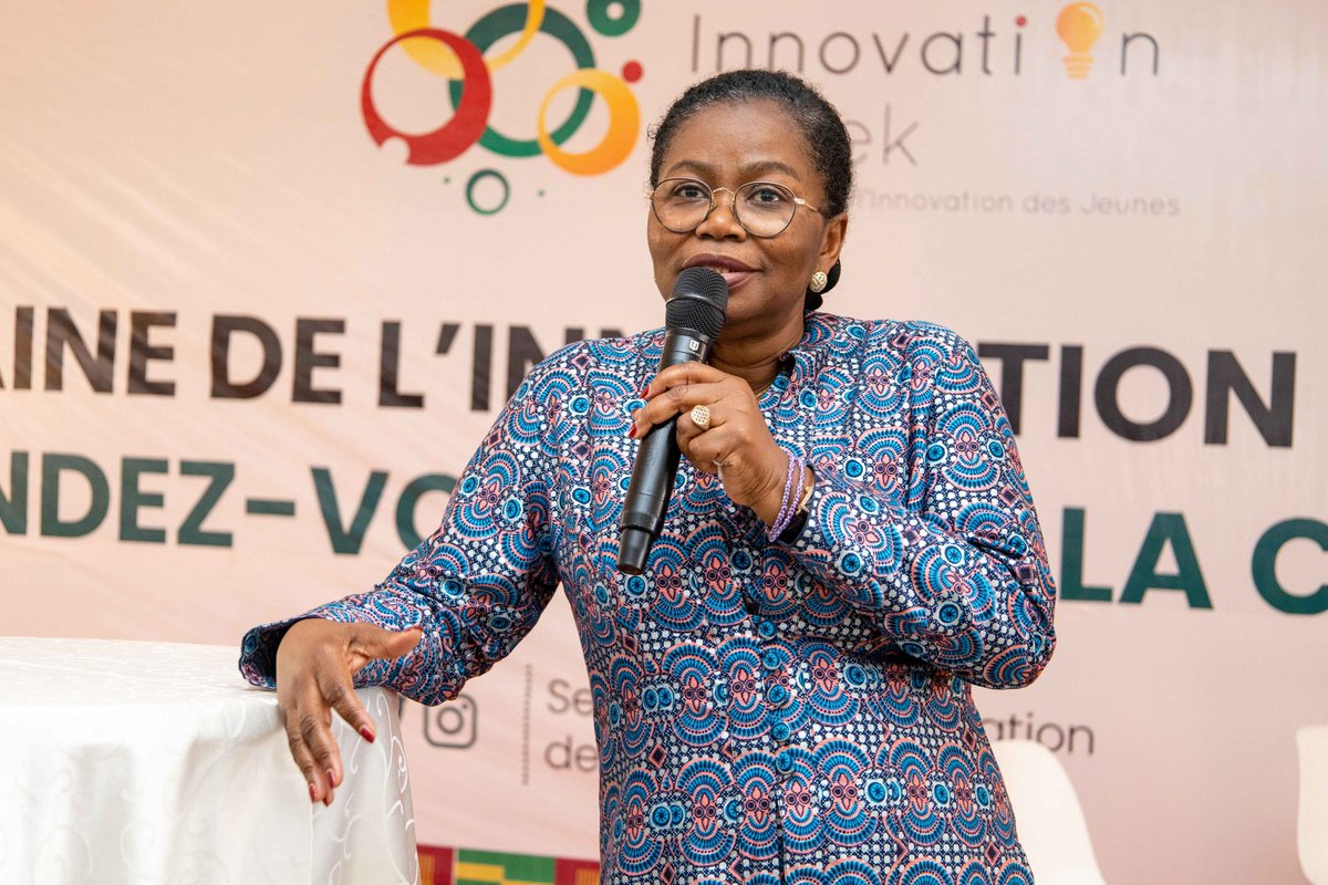 J’adresse à tous les jeunes innovateurs participants, et au comité d’organisation d’<a href="/innovTg/">Semaine de l’Innovation des Jeunes</a> les félicitations du PR et de tout le <a href="/GouvTg/">Gouvernement Togolais/Togolese Government</a> pour cette belle célébration de la créativité, du talent et du potentiel togolais. 

#PourLeTogo🇹🇬
