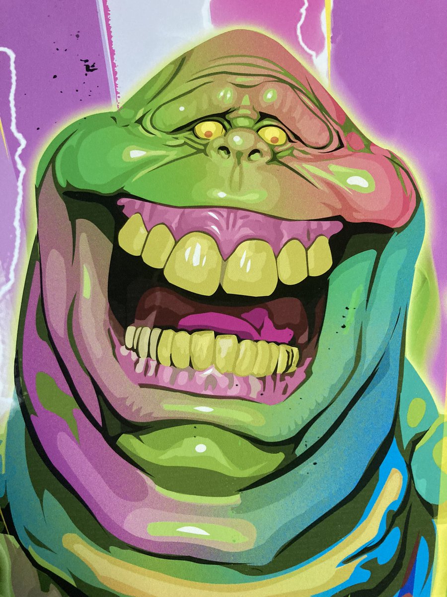 HUGE thanks to <a href="/bill_mcconkey/">Bill McConkey</a> for the stunning Ghostbusters print. 🤩
Just need to find the wall space now…