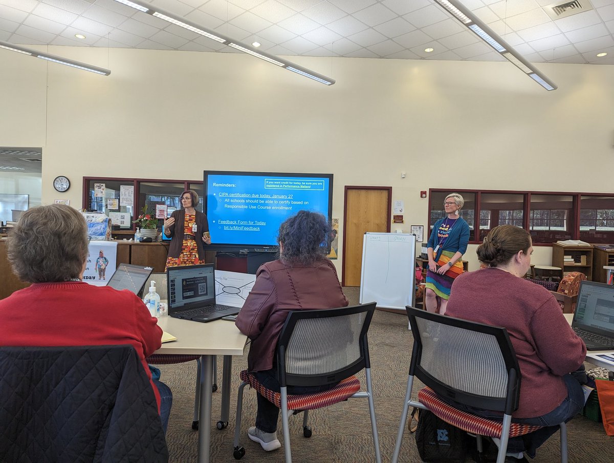 scibri's tweet image. Today was wonderful as I attended and learned from @GCSchoolsNC Media Coordinators and shared Design Thinking with them #GCSLibrariesEngage I loved the strong professional learning that the district is providing to their MCs #nced #ncbold #nccoaches
