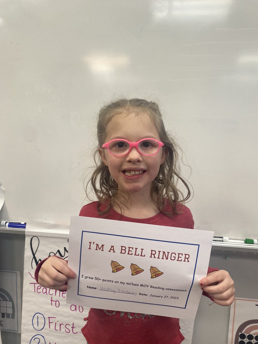 mrspruittfirst's tweet image. So proud of my class! EVERY student grew over 50 points since the beginning of the year according to mclass reading testing! @MillsRiverSch