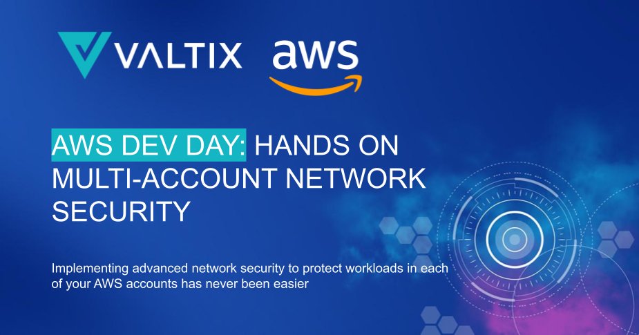 Join our next AWS Dev Day: Hands On Multi-Account #NetworkSecurity session on February 16 at 11am PT. Don’t delay, as seats get filled up fast! bit.ly/3j2skEJ #awsdeveloper #awsdevops #cloudarchitect