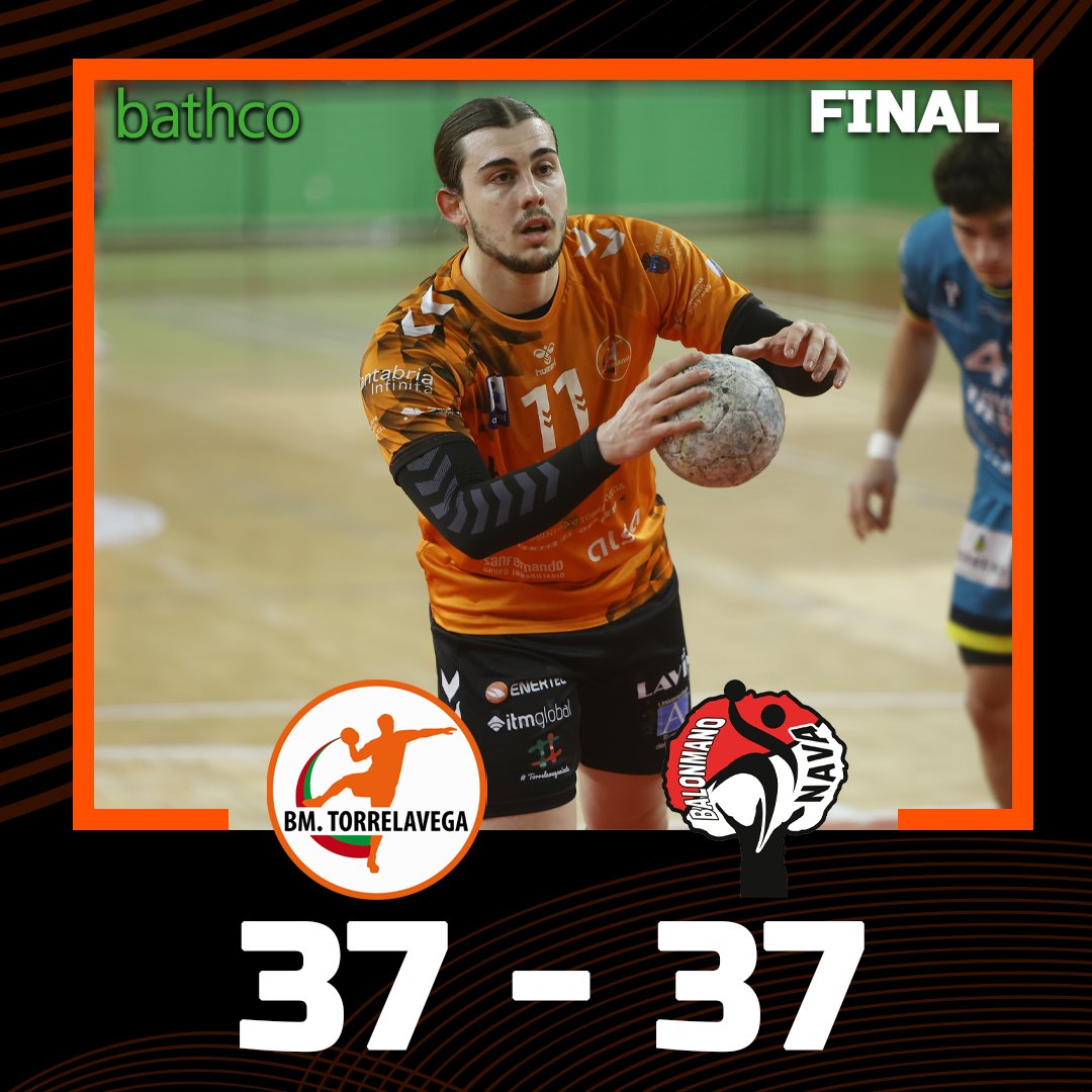 Bathco Balonmano Torrelavega (@bmtorrelavega) on Twitter photo FINAL del partido
🔥 #MATCHDAY I Torneo Invernal de Balonmano
⏰ 60:00
🏟️ Vicente Trueba
🟠 #TheOrangeSquad 37
🟨 <a href="/BalonmanoNava/">Club Balonmano Nava 🤾🇮🇩</a> 37 FINAL del partido
🔥 #MATCHDAY I Torneo Invernal de Balonmano
⏰ 60:00
🏟️ Vicente Trueba
🟠 #TheOrangeSquad 37
🟨 <a href="/BalonmanoNava/">Club Balonmano Nava 🤾🇮🇩</a> 37
