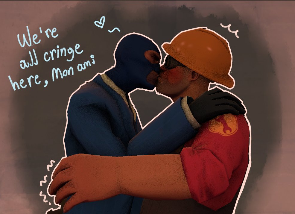 lemonfork's tweet image. that silly moment when someone mistakes you for a sfm creator so you unirocnically decide to become one
fuck it we tagging #TF2 #TeamFortress2