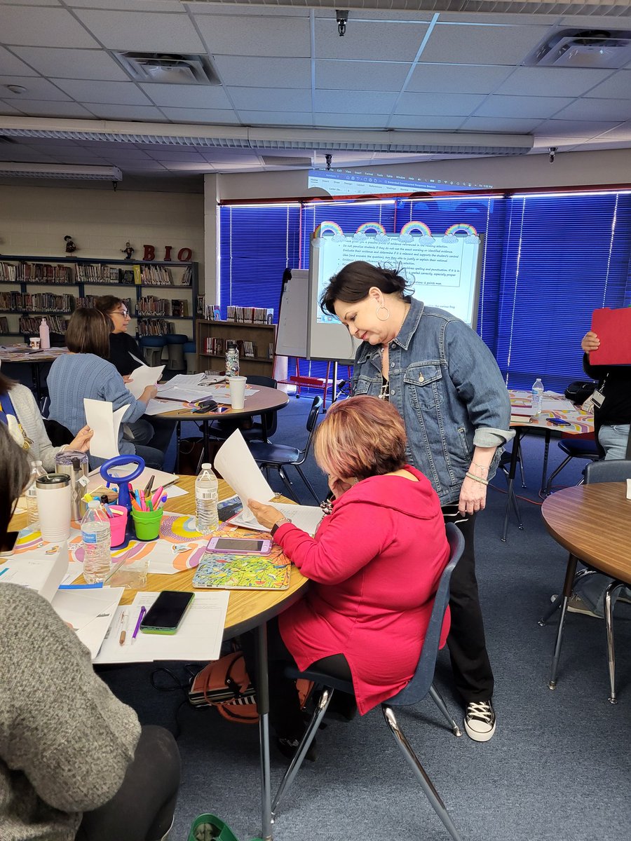 Elizabeth Keith (@ehkeith1) on Twitter photo The Literacy CTCs are hard at work scoring writing samples. They have been getting trained on Writing Extended Responses.
<a href="/EPISDAcademics/">EPISD Academics</a>
@susyq6451 The Literacy CTCs are hard at work scoring writing samples. They have been getting trained on Writing Extended Responses.
<a href="/EPISDAcademics/">EPISD Academics</a>
@susyq6451