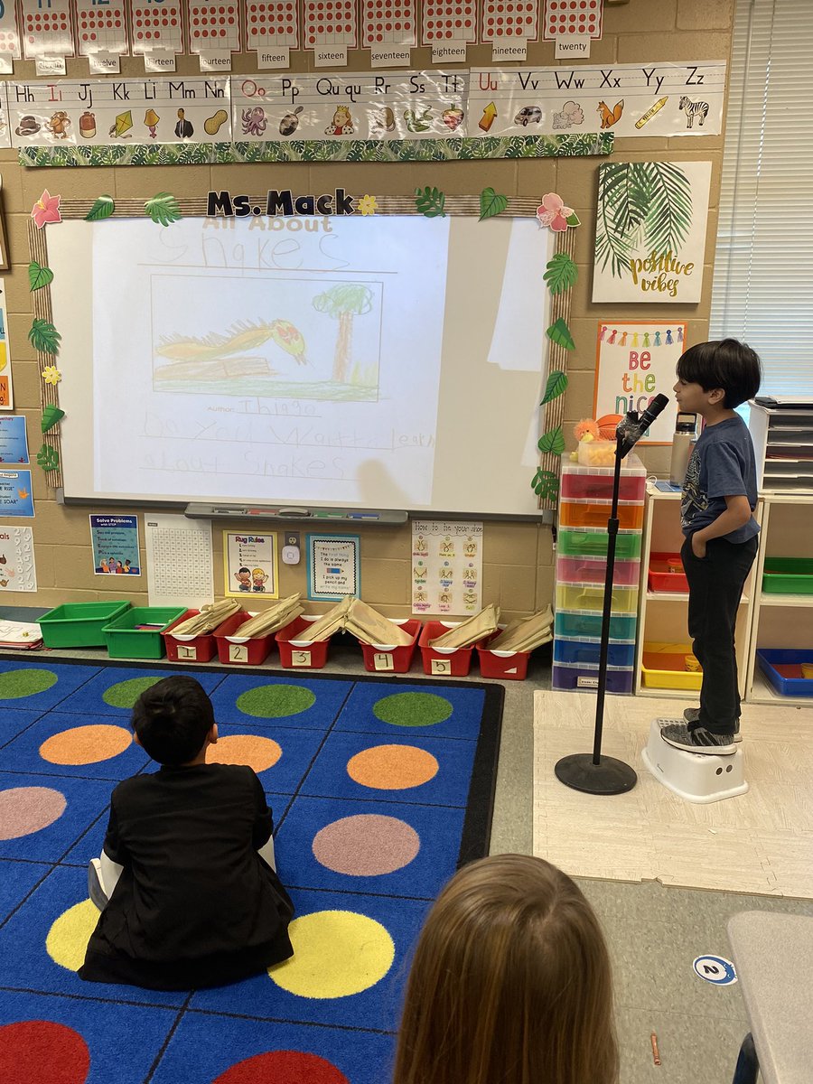 MsMackAACPS's tweet photo. Today we had an Author’s Tea Party to celebrate these 1st graders FABULOUS teaching books! They did such a great job writing all they know about an animal of their choice. @SolleyAACPS @AacpSeril https://t.co/OLUMBaQ7li