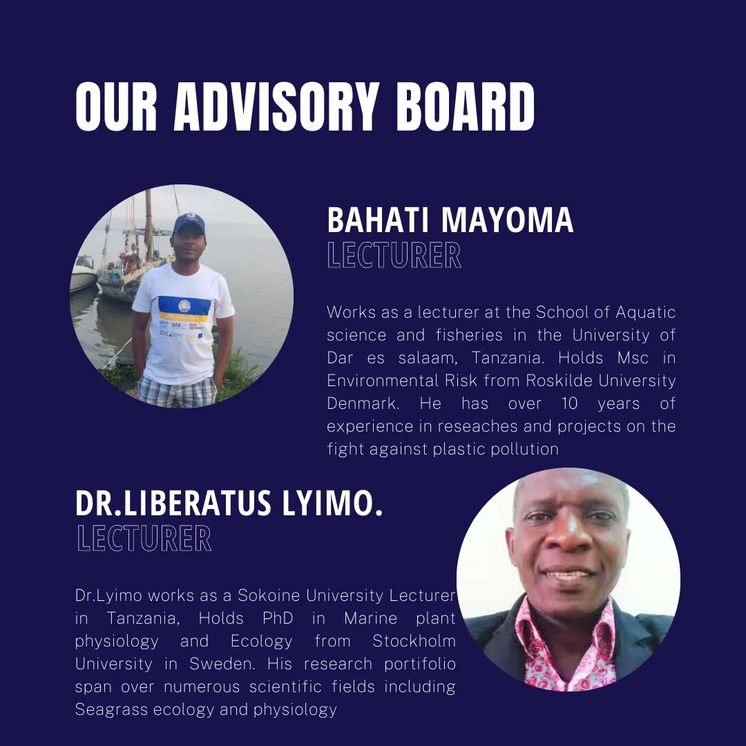 SoahubTz's tweet photo. Meet Our Advisory board members 

4.Dr.Liberatus Lyimo, @lyimo_liberatus from Sokoine University of Agricultural 

5.Bahati Mayoma from University of Dar es salaam, Tanzania https://t.co/apDazoDkXV