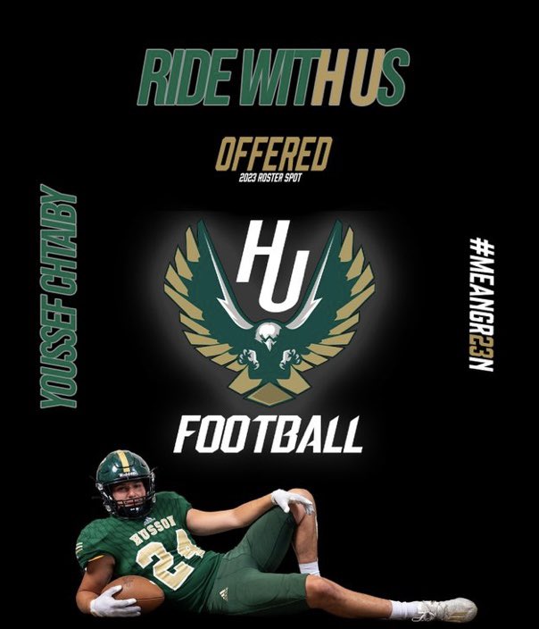 After talking to coach <a href="/_Coach_Hobbs/">Paytton Hobbs</a> I am more than grateful to receive my first offer/roster position from <a href="/hussonfootball/">Husson Football</a>