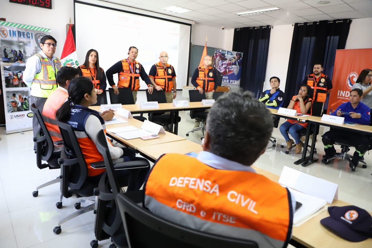 indeciperu's tweet photo. 📌En el Centro de Sensibilización, Simulación y Capacitación del #INDECI, se inauguró el Curso Básico de Sistema de Comando de Incidentes #CBSCI, dirigido a municipios de #Lima Metropolitana y Callao, https://t.co/BND2M3QyC3