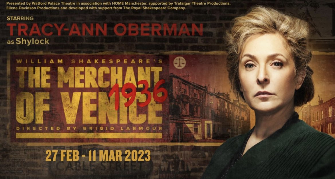 Today marks 6yrs since we lost my remarkable grandma. It is also Holocaust Memorial Day. This year it has also been the last day of our first week working on #TheMerchantOfVenice1936. A week of discussion, discovery & openness. Learning about antisemitism, about Judaism…(1/2)