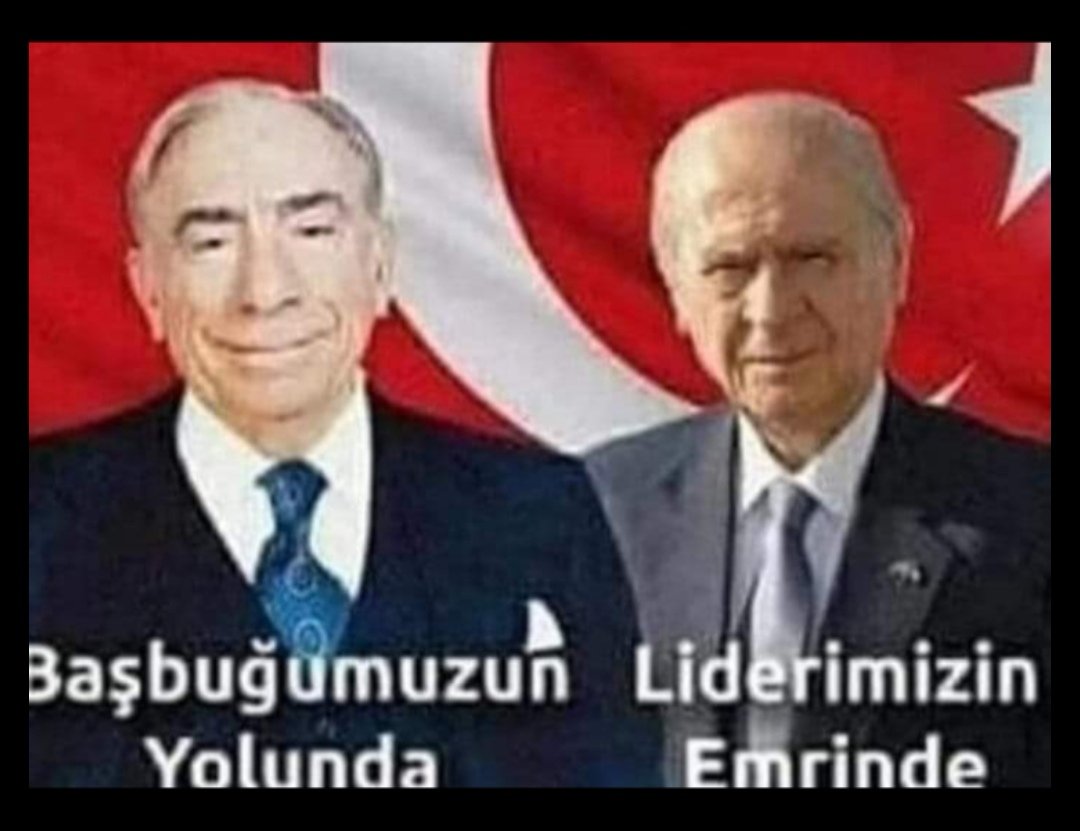 Alayınıza gider
#YolDüşkünleri
Başbuğ'muz Sayin Alparslan
Türkeş'in yolundayız. 
Liderimiz Türkmen Beyimiz
Sayın Dr Devlet BAHÇELİ 
Beyin Emrindeyiz. 
#MHPKaledir
#MHPMillettir
#LiderDevletBahçeli
#LiderÜlkeTürkiye
Lider,Teşkilat,Doktrin
🇹🇷🇹🇷🇹🇷