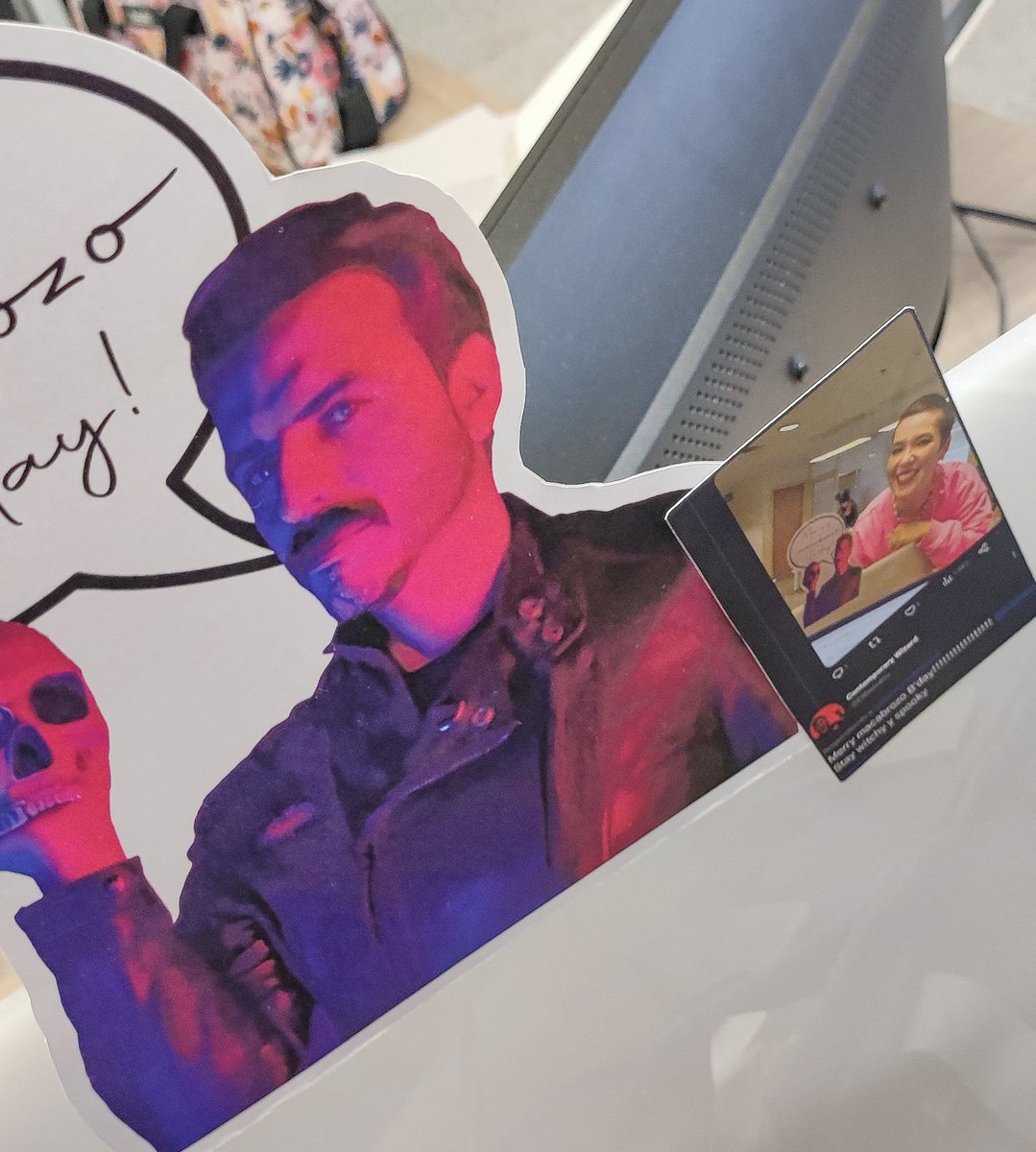 xhamir's tweet photo. @ElBadiablo @hibixco Hahaha gracias @ElBadiablo !!! Validada la felicitación!! 💀🙌 https://t.co/Bo9f1drUYl