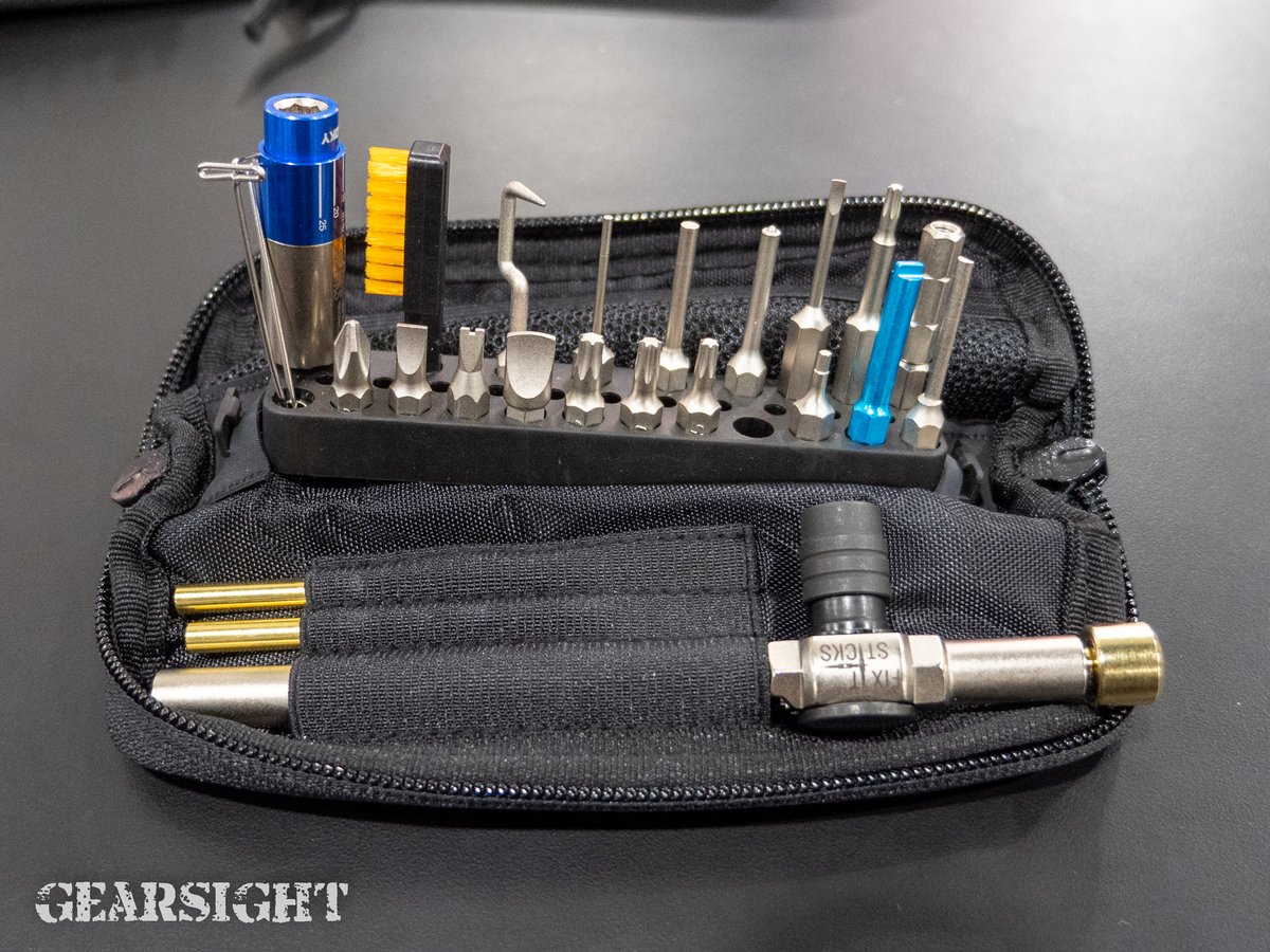 Upcoming new kits from <a href="/fixitsticks/">fixitsticks</a> - Sig Pistol Armorer's Kit and Master Pistol Armorer's kit.  Everything needed to service a pistol.  #shotshow #shotshow2023 #fixitsticks