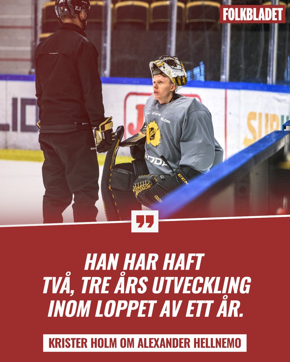 Han är född i Tyskland, uppvuxen i Örebro och har via Löven hamnat i Skellefteå. Denna säsong har Alexander Hellnemo haft en explosionsartad utveckling – och är topprankad i Europa inför NHL-draften.

Ett faktum han själv har svårt att ta in.

🔗: folkbladet.nu/2023-01-28/rat…

#skeaik