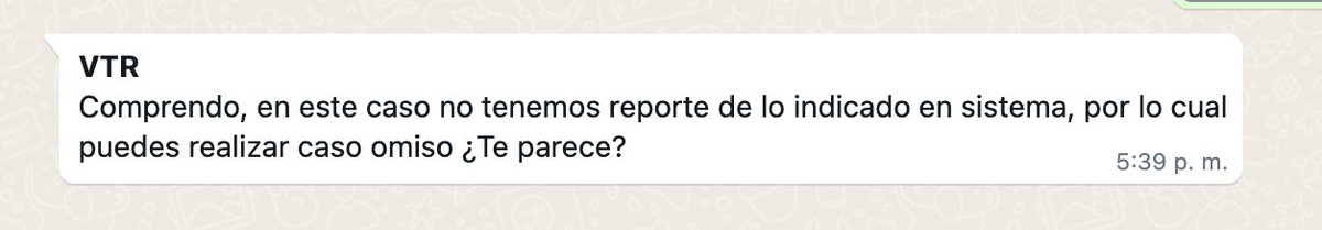 Frojasrobles's tweet photo. @VTRsoporte @VTRChile Para qué, si les mando el pdf con la OT, pero el whatsapp no lo acepta, luego les mando el número y me dicen esto: https://t.co/Tnw13FEMPr