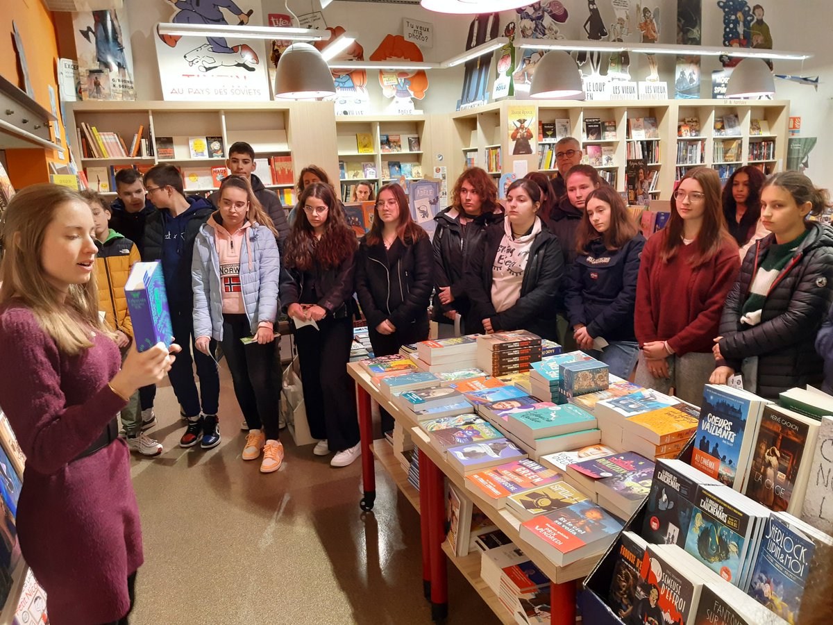 ColCamus12's tweet photo. Un grand merci à Emmanuelle Belle et toute son équipe de La Maison du Livre de Rodez pour leur accueil et leurs conseils.
#AlbertCamusBaraqueville
#OccitanieLivre
#JeunesEnLibrairie https://t.co/XK4DstMfgh