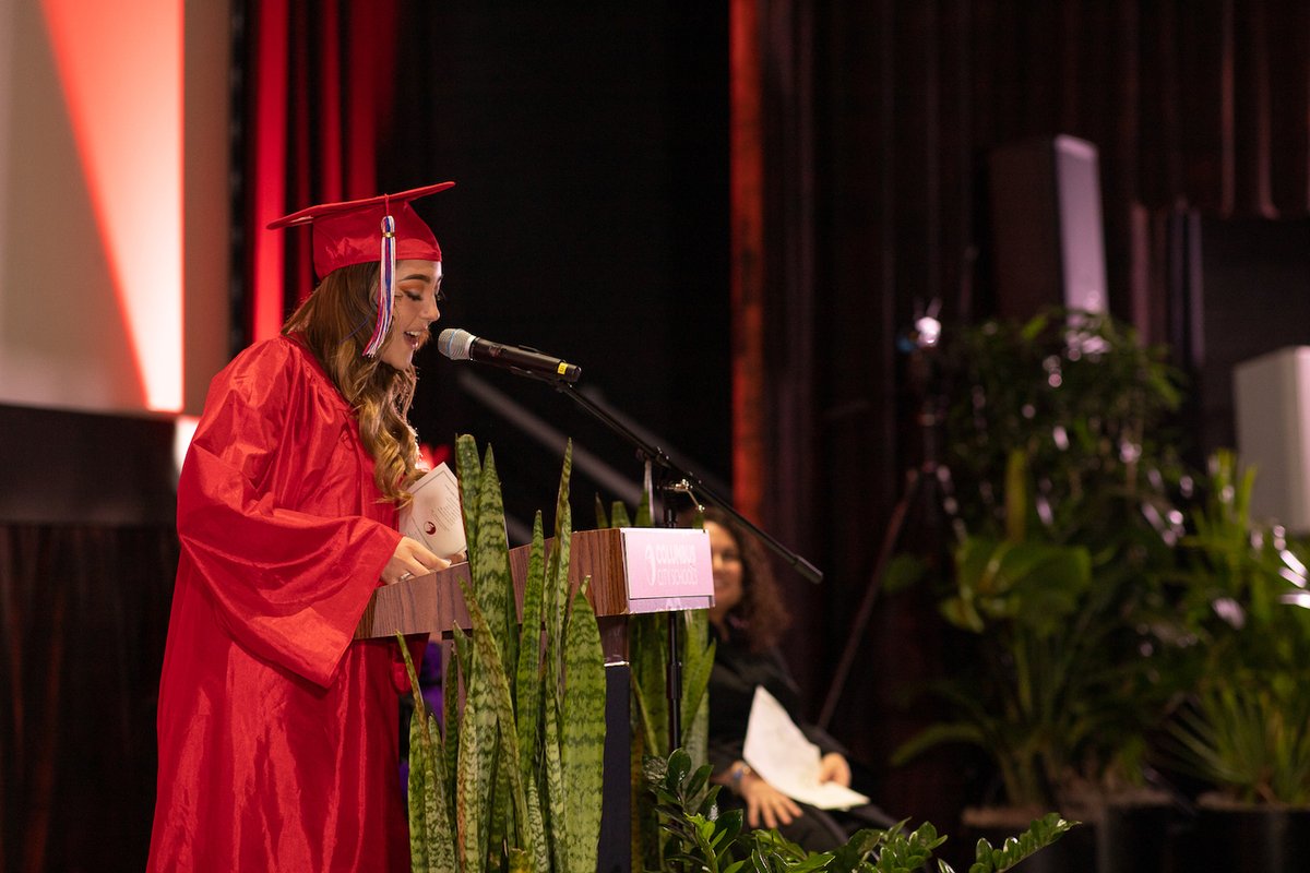 ColsCitySchools's tweet photo. Congratulations to the students who walked the stage during today's Winter Graduation ceremony! #OurCCS https://t.co/KoR6qBhOBX