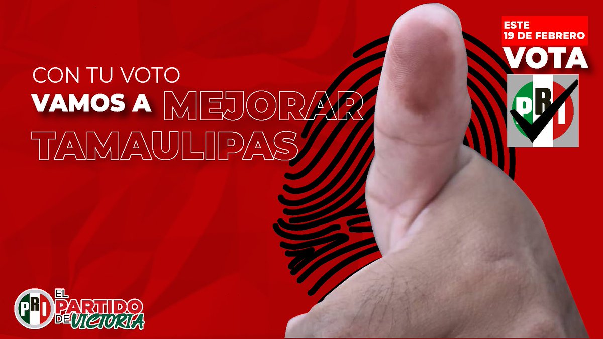 Para que a #CdVictoria y a todo #Tamaulipas les vaya mejor, ¡vota PRI este 19 de febrero! ✅ <a href="/ImeSanmiguel/">Imelda Sanmiguel</a> 
<a href="/GinaBarrios/">Gina Barrios</a>