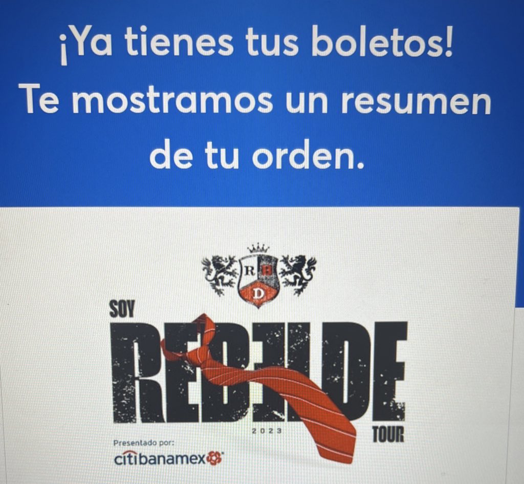 iselahanahy's tweet photo. Oigan estoy vendiendo 2 boletos en general de rbd en guadalajara, los estoy dando al precio. Por si les interesa o saben de alguien que le interese. 

#RBD #SoyRebelde  
#SoyRebeldeWorldTour #Guadalajara https://t.co/eMAwNbAQby