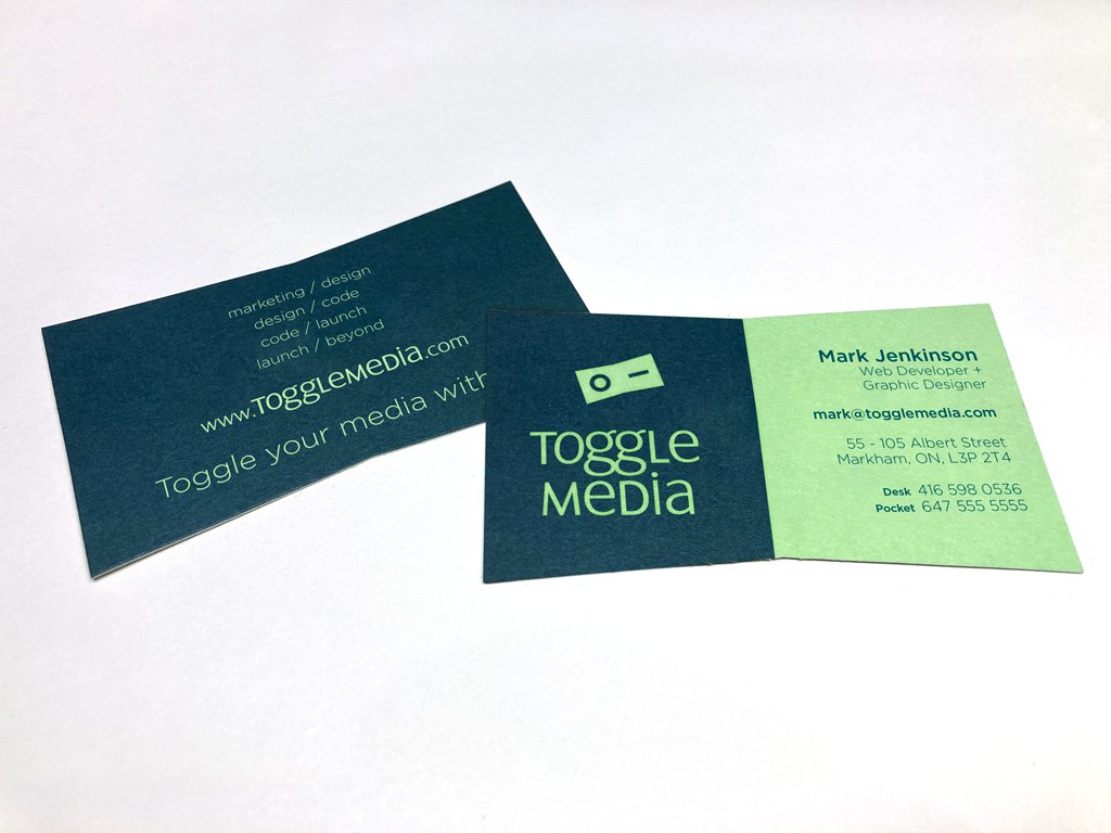 When filing a ™ renewal with the USTPO we were asked to submit a business card specimen. We work primarily in the digital space, so our business card is our work, our clients, and word of mouth. But lawyers are always right. So if we had a business card this is what it would be.