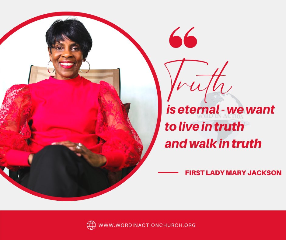 WileyJackson's tweet photo. "Truth is eternal—we want to live in truth and walk in truth” 
Are you living in your truth? Remember, God is with you always, but we must put the work in to live in His image. https://t.co/6QVDmiQhKJ