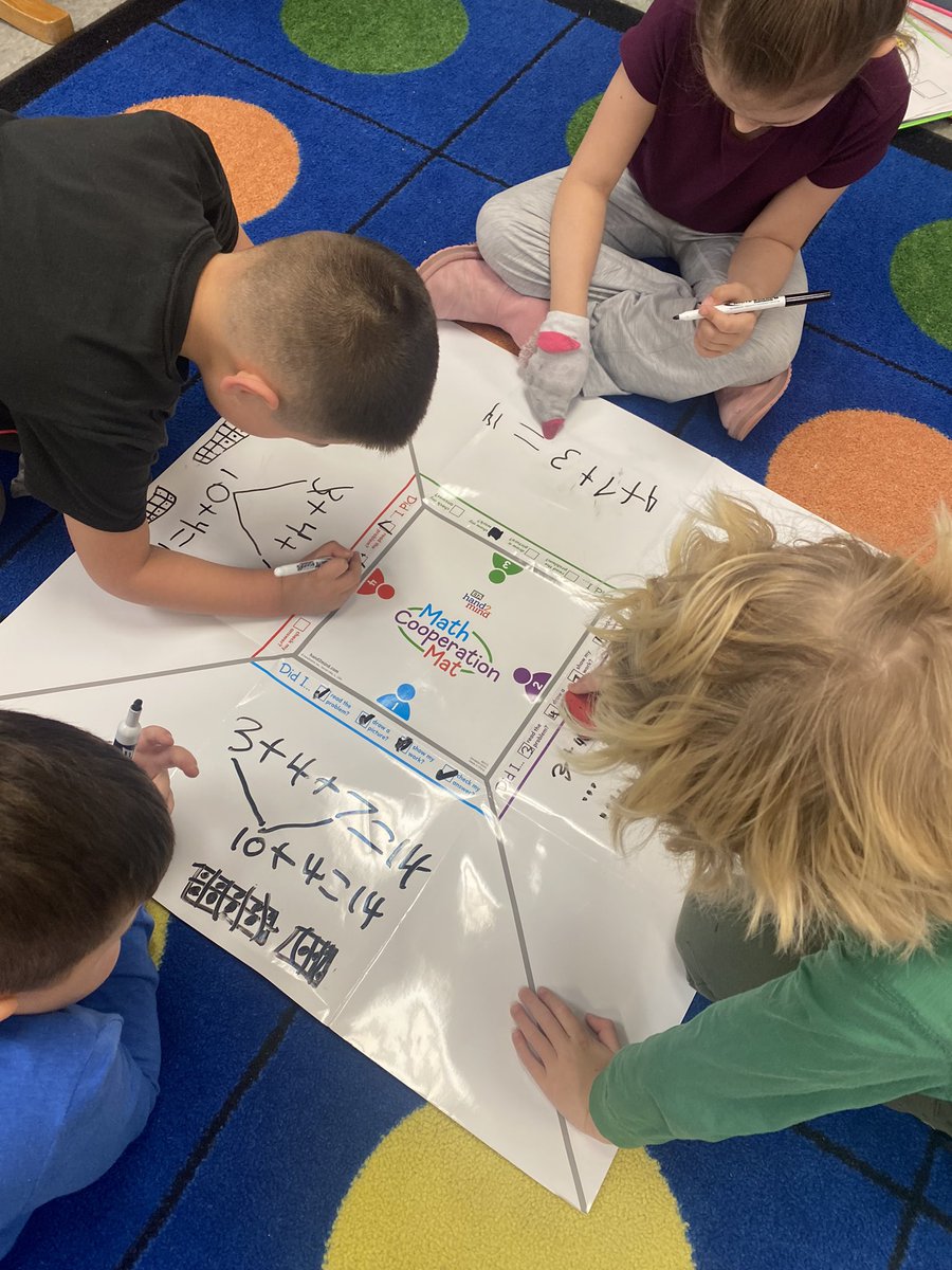 MsMackAACPS's tweet photo. We loved trying out our new cooperative mats in math today!! #SolleyRockstars @SolleyAACPS @AACountySchools https://t.co/NhQzbj2V3a