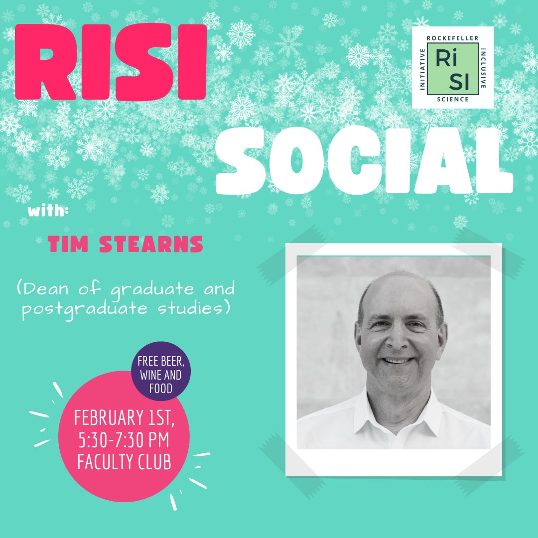 RiSI (Rockefeller Inclusive Science Initiative) tweet media