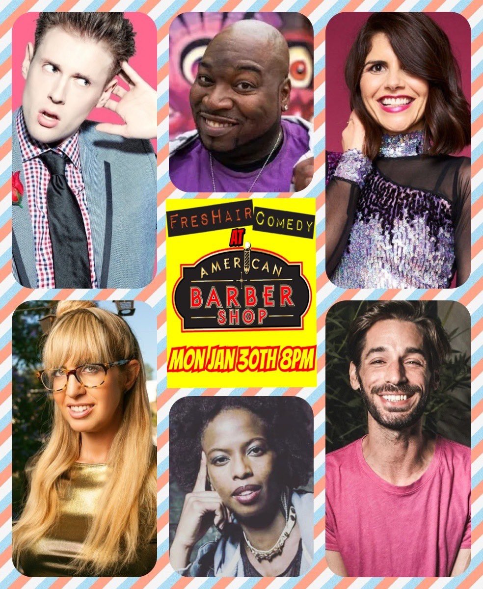 ComedyFreshair's tweet photo. @thedanielwebb is on #FresHairComedy💈 THIS MONDAY JAN 30th 8pm in #echopark! Tix only $5 cash or Venmo at the door! BYOB! https://t.co/7Aps3e0hq1