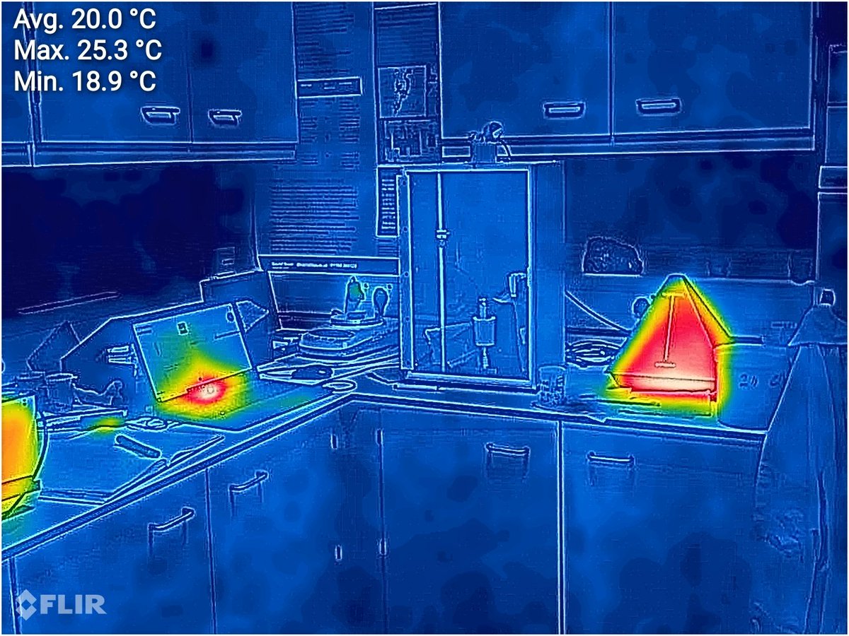David P Boon (@geoboon) on Twitter photo Quick check that no hot devices are affecting my <a href="/CThermTech/">C-Therm Technologies</a> thermal conductivity measurements on <a href="/UKGeoenergy/">UK Geoenergy Observatories</a> #GSHP grouts. Seems okay. Quick check that no hot devices are affecting my <a href="/CThermTech/">C-Therm Technologies</a> thermal conductivity measurements on <a href="/UKGeoenergy/">UK Geoenergy Observatories</a> #GSHP grouts. Seems okay.