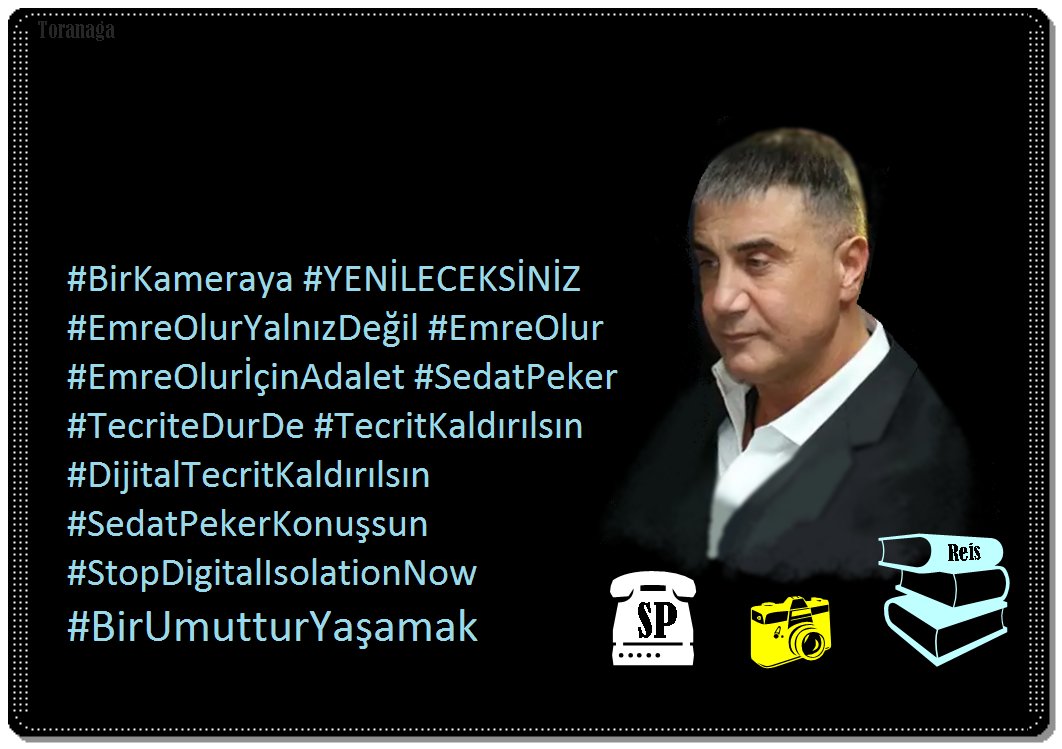 AnjinsanToran's tweet photo. #BirKameraya #YENİLECEKSİNİZ 📽️
#EmreOlurYalnızDeğil #EmreOlur
#EmreOlurİçinAdalet #SedatPeker
#TecriteDurDe #TecritKaldırılsın
#DijitalTecritKaldırılsın #SedatPekerKonuşsun
#StopDigitalIsolationNow #BirUmutturYaşamak https://t.co/QvrN0OvR4v