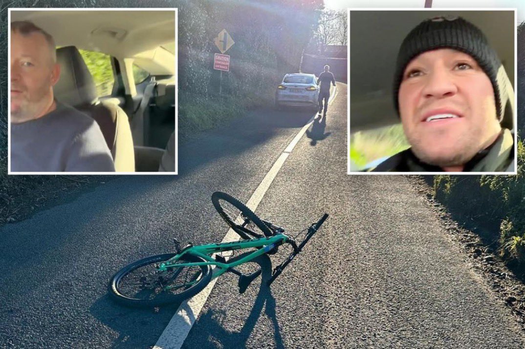Daily Loud on Twitter "Conor McGregor was hit by car while biking(00)