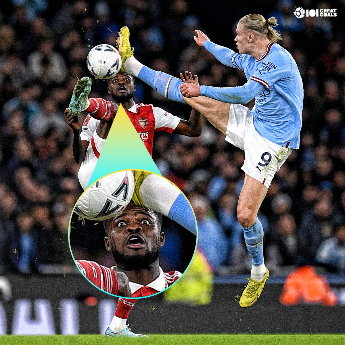 101greatgoals's tweet photo. Partey's life flashed before his eyes man

#MCIARS https://t.co/7q9TbeEy0A