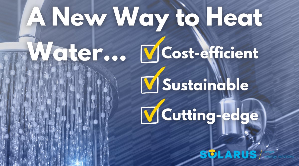 SolarusEnergy's tweet photo. Traditionally, businesses have relied on fossil fuels or electricity to heat water for their operations. However, the new way is more sustainable and cost-efficient. High-temperature solar PV-T panels from Solarus heat water up to 158°F and generate electricity all from one unit! https://t.co/06hQW41kZ9