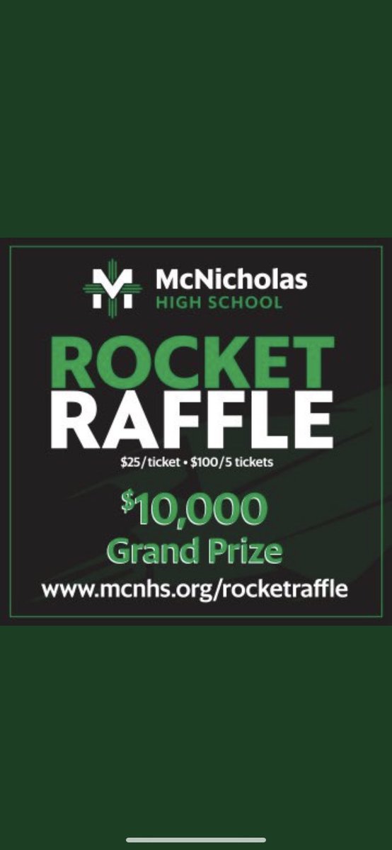 Rocket Raffle | We’ve got two words for you…

Come to tonight’s basketball game, 7:30p tip-off, and find out who wins the $10,000 drawing!

The kids and community have worked their tails off to raise well-over $100,000. THANK YOU. THANK YOU. THANK YOU. 

#BondedTogether