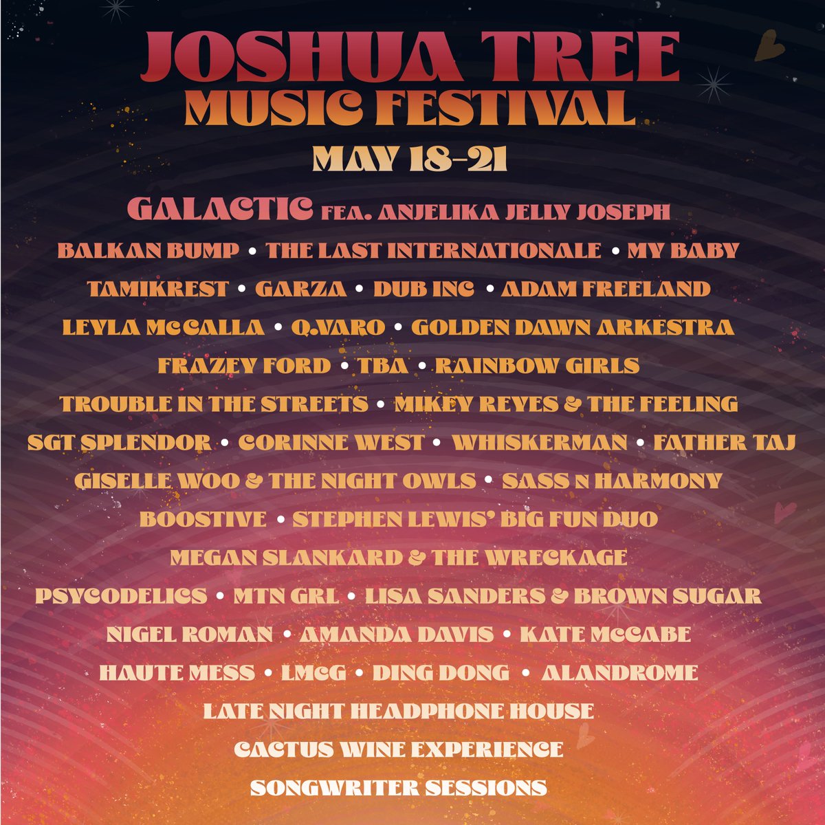 BalkanBump's tweet photo. Festival season begins!

@TheDoLaB 
@JoshuaTreeMusic https://t.co/QvlQFTkZrv