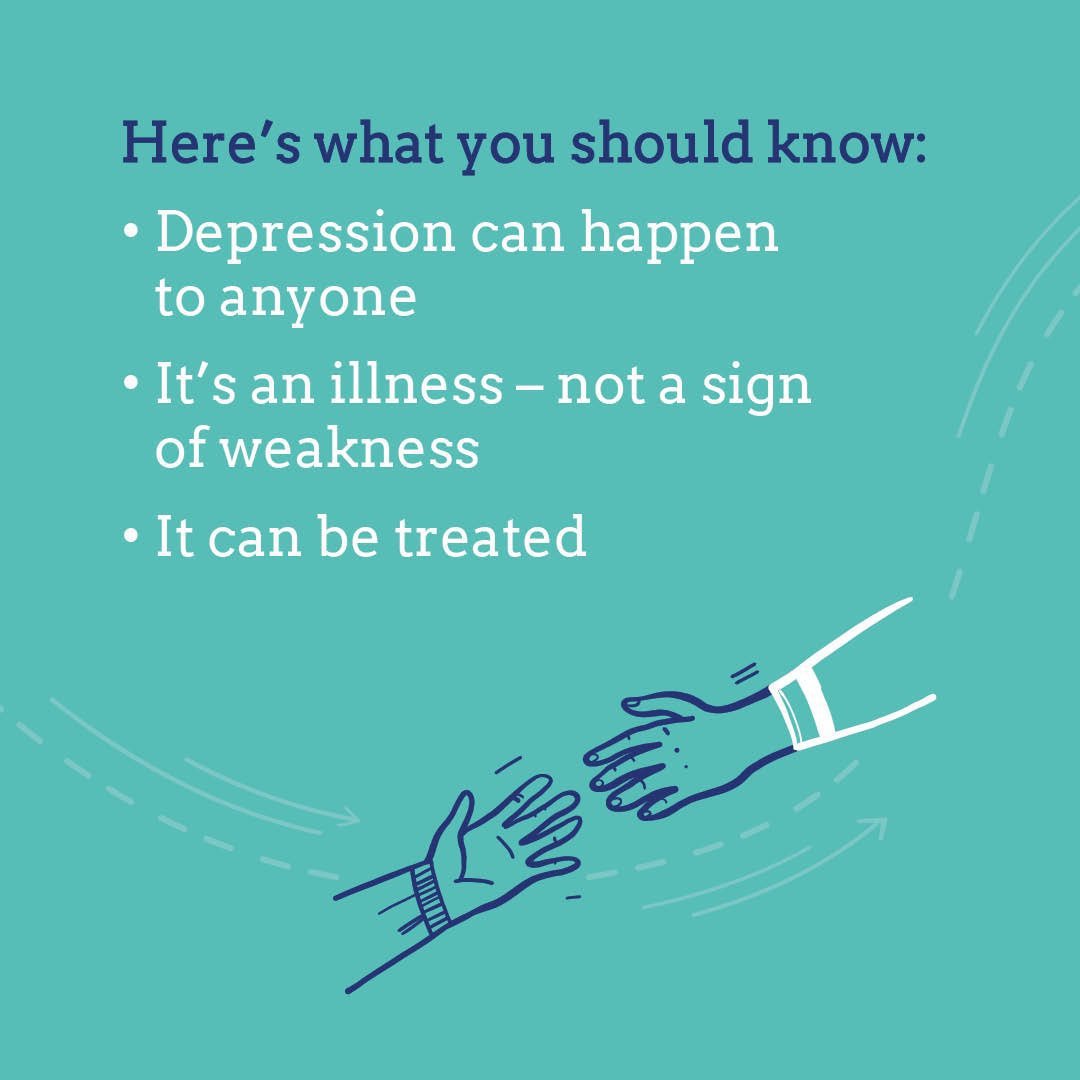 Depression can happen to anybody. It is an illness, not a character weakness -- and it can be treated. @WHO has guidance on steps to take if you, or someone you care about, is suffering from depression. bit.ly/2BGouav