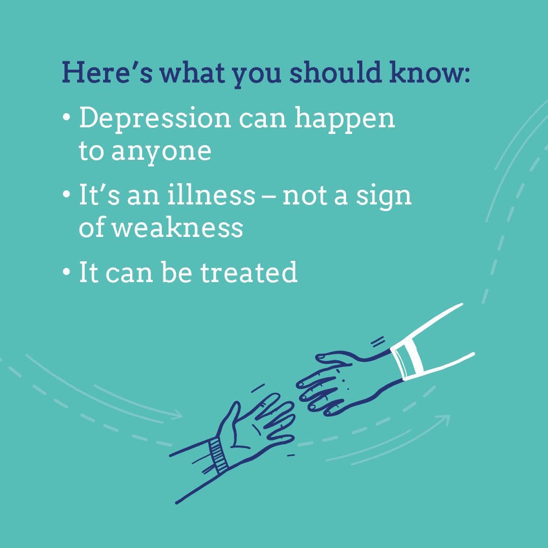 United nations on twitter depression can happen to anybody it is an