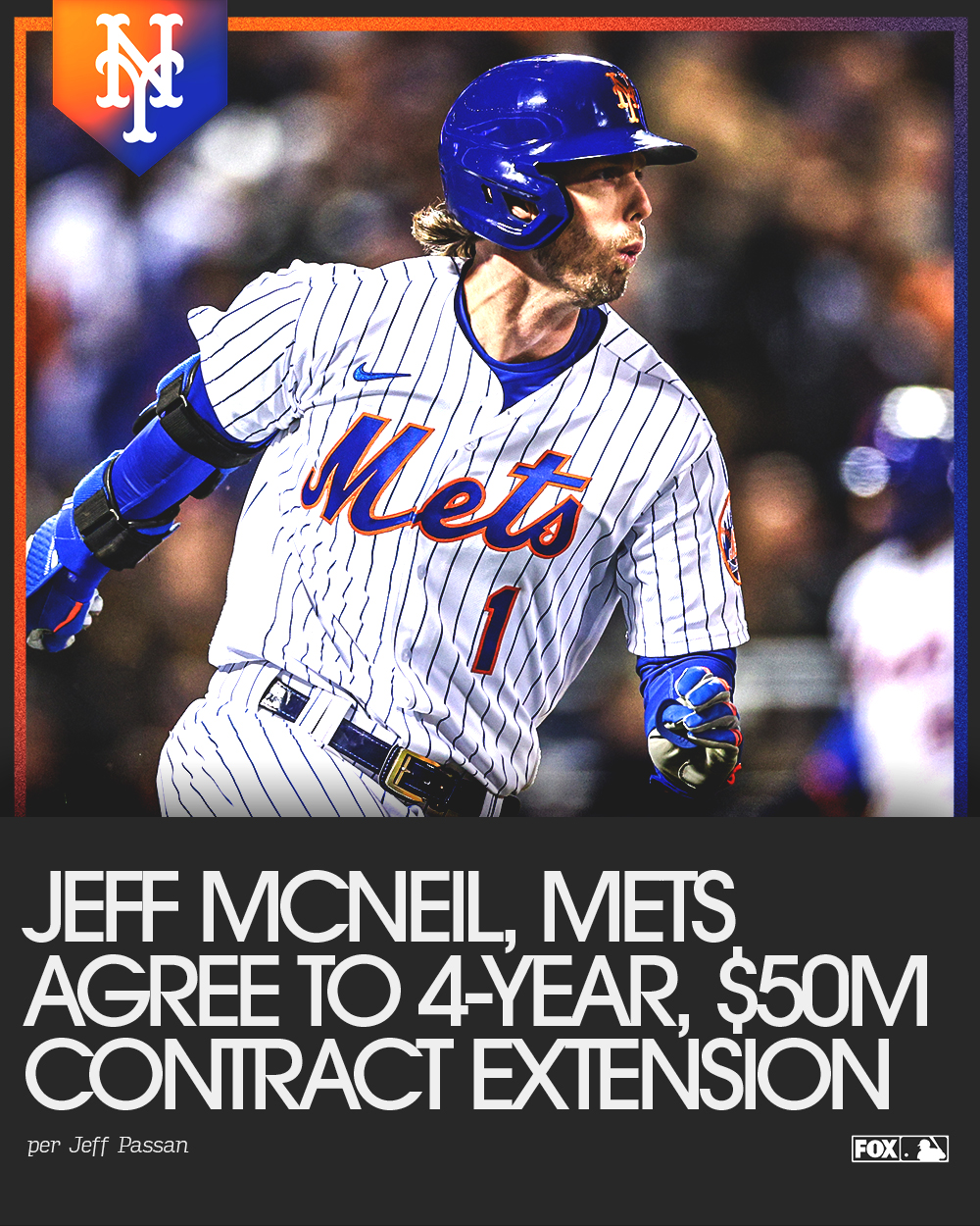 Mets, Jeff McNeil agree to four-year, $50 million extension