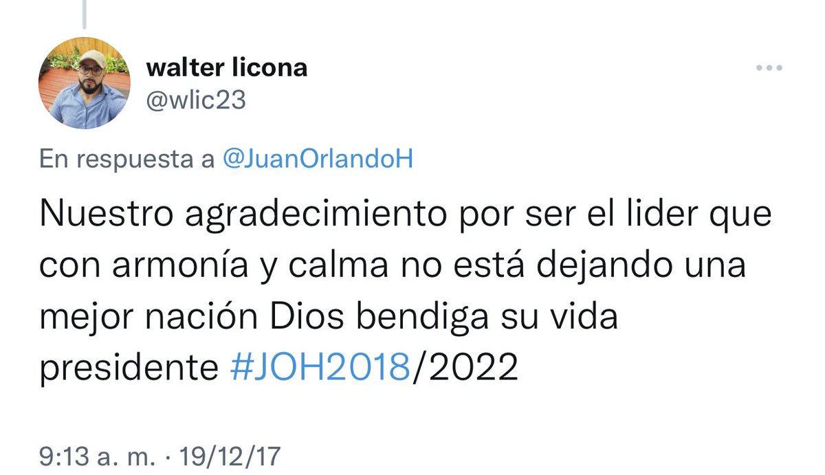 @wlic23 Te comprendo como el cachureco y juanorlandista que eres. Dejen el cinismo.