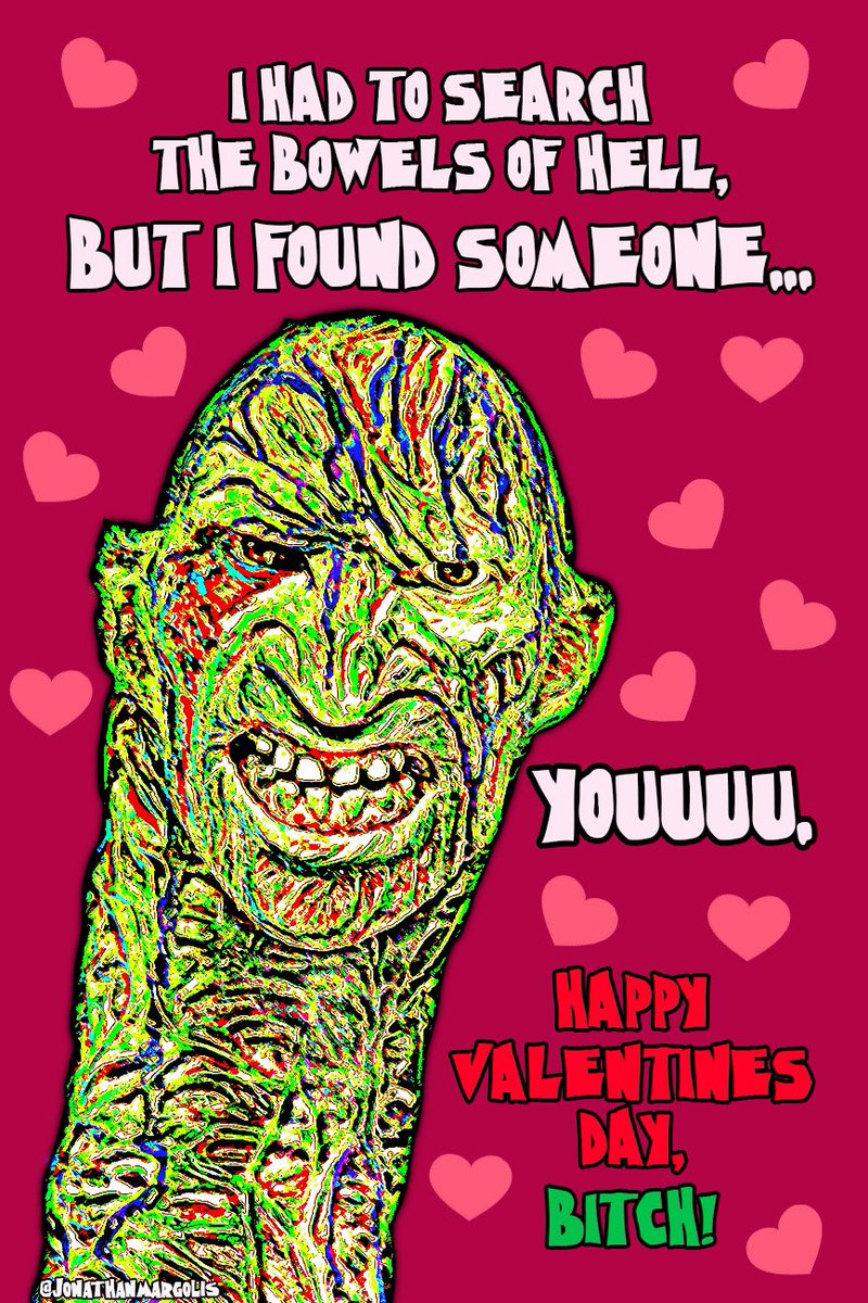 jonmmargolis's tweet photo. Thank you @RobertBEnglund for the righteous title of “fantastic loser.” My black heart is full. See you in hell, bitch!🖤#anightmareonelmstreet #noes #robertenglund #ValentinesDay https://t.co/GsYeX2ub4V